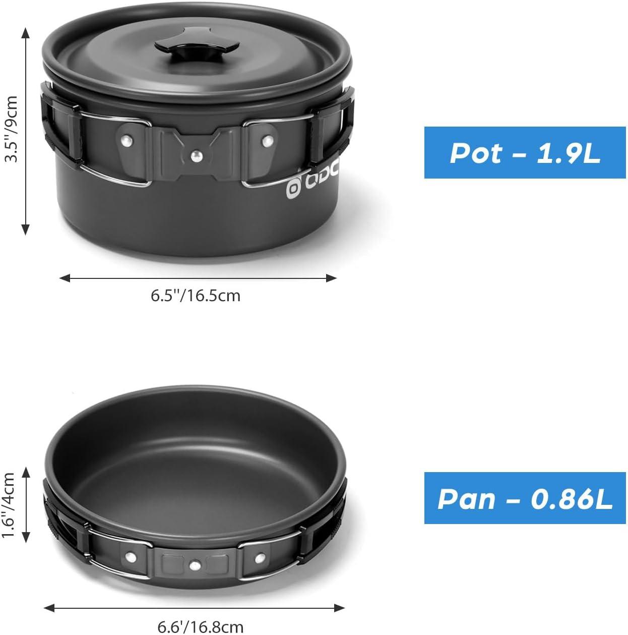 Why We Love the Odoland 15pcs Cookware Set for Two