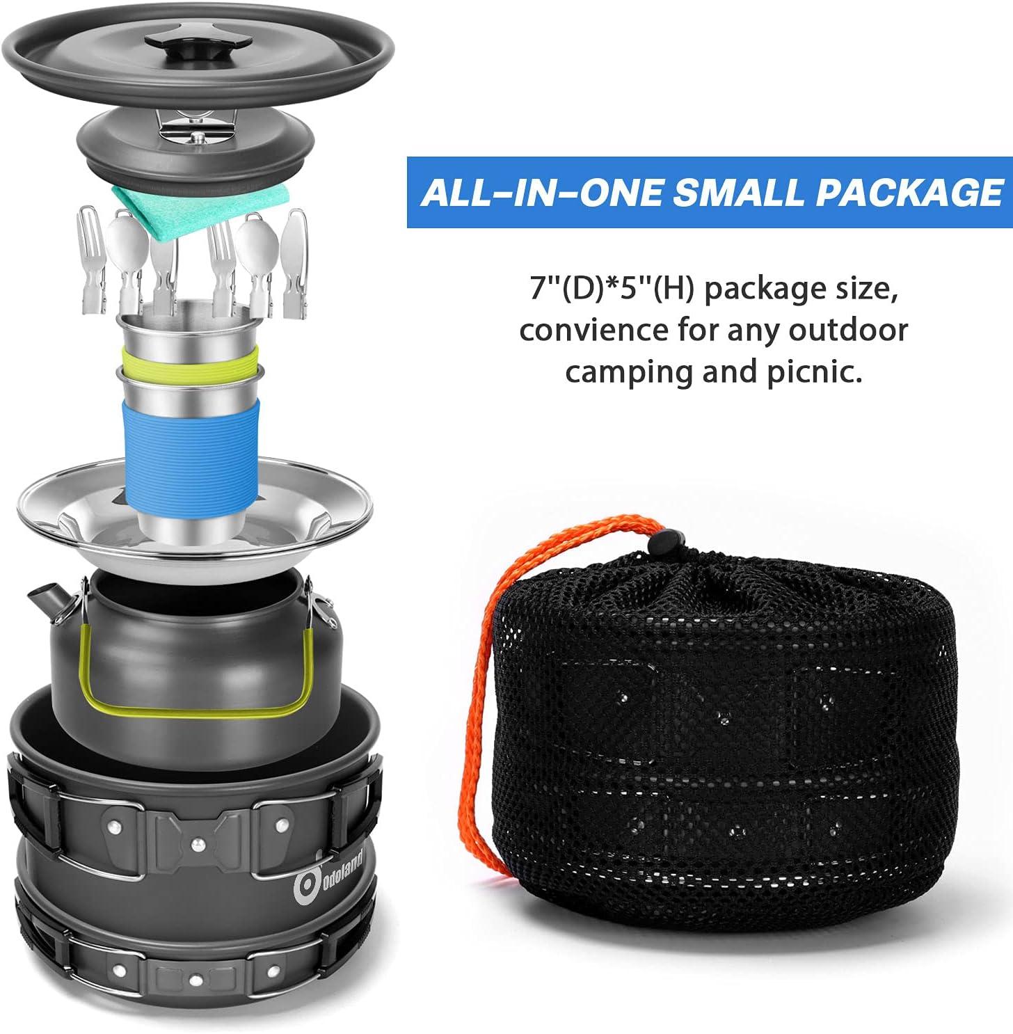 Why We Love the Odoland 15pcs Cookware Set for Two