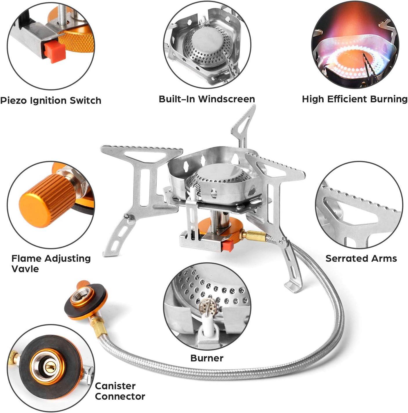 Our‌ take​ on⁣ the Odoland 3500W Windproof ​Camp Stove’s‍ Power and Portability